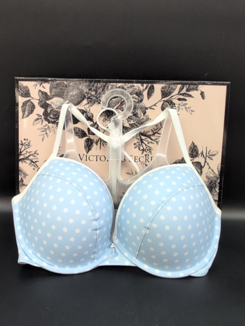 Victoria Secret PINK by Frankies Bikinis Addison Push Up Bikni Top L-DD Dottie